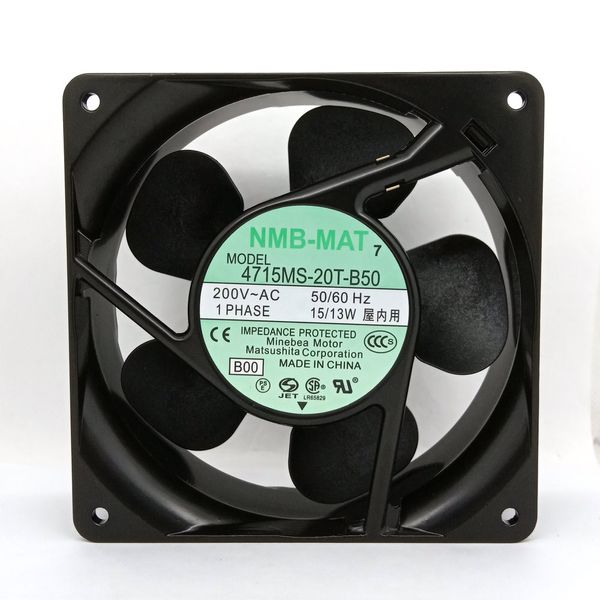 Novo Original NMB 4715MS-20T-B50 120*38MM AC200V 13/15W ventilador de refrigeração axial