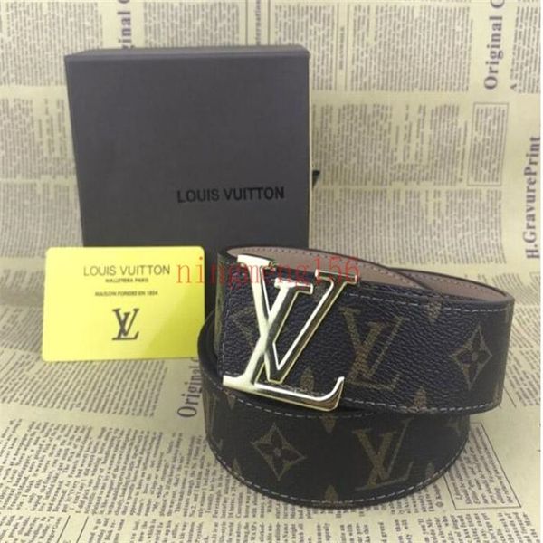 

дизайнер пояс мужских и женщины пояс с модой большой пряжка натуральной кожи top дизайнер высокого качеством люкса ремни марка, Black;brown