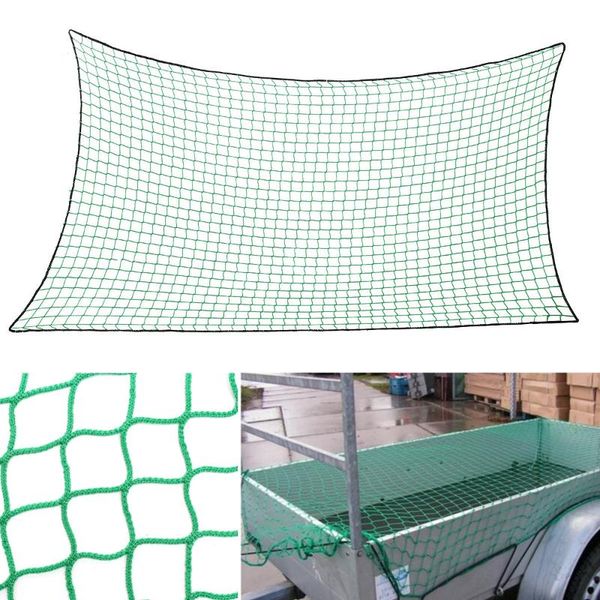 

mesh cargo net strong heavy cargo net pickup truck trailer dumpster extend mesh covers roof luggage nets