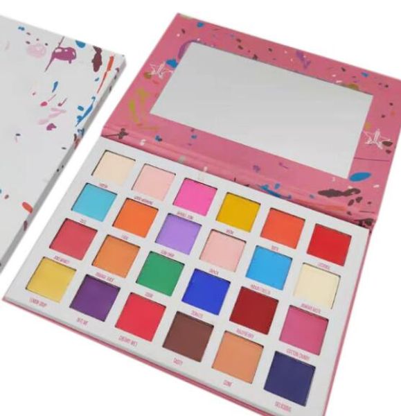 

New in tock jaw breaker eye hadow palette 24 color five pointed tar eye hadow palette factory direct co metic palette dhl hipping