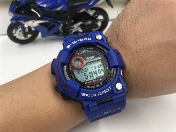 

шок F-1000 часы Мужчины Женщины новая мода Лебедь Pattern повседневная женские часы Кож