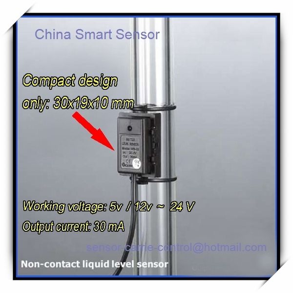 

factory delivery non contact pipe level sensor high precision level sensor no need to touch liquid of container bathtub aquarium