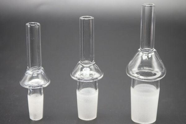 10mm 14mm 18mm kuvars saman ipuçları nektar toplayıcı kitleri için kuvars banger cam su boruları için çivi dab yağ pistleri bongs