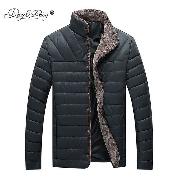 

davydaisy 2019 new arrival man parkas winter men jackets stand collar coat fashion simple autumn male jacket -5xl jk084, Tan;black