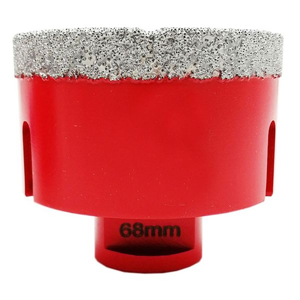 

68mm vacuum brazed diamond hole saw bit drill bit granite diamond