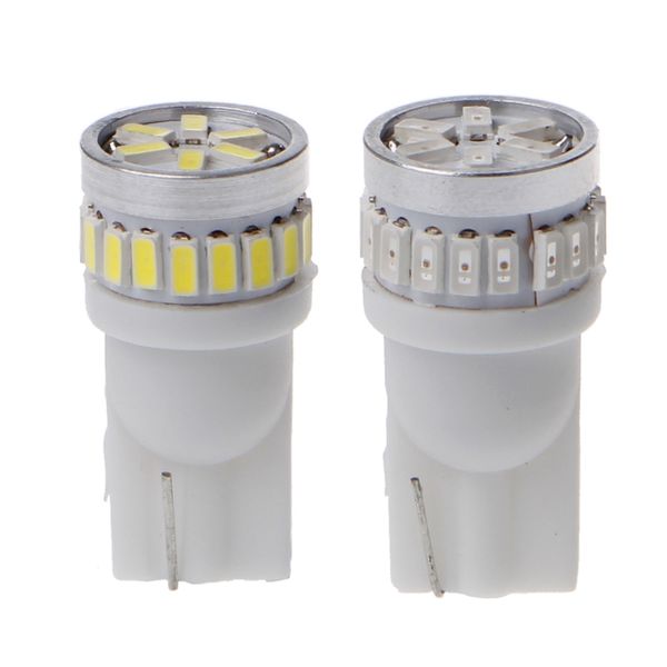 

2x car t10 3014 24led bulb for turn side license plate lights lamp ultra bright
