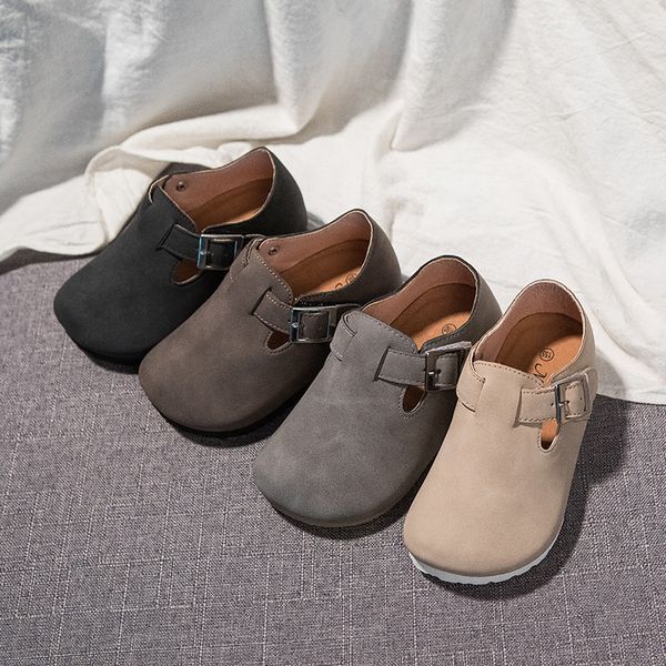 

2020 autumn boys girls non-slip cork outsole sandal wholesale causal sports shoes, Black;red