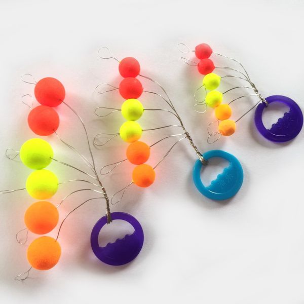 

100bag fishing float round foam seven-star float fishing tackle traditional floats