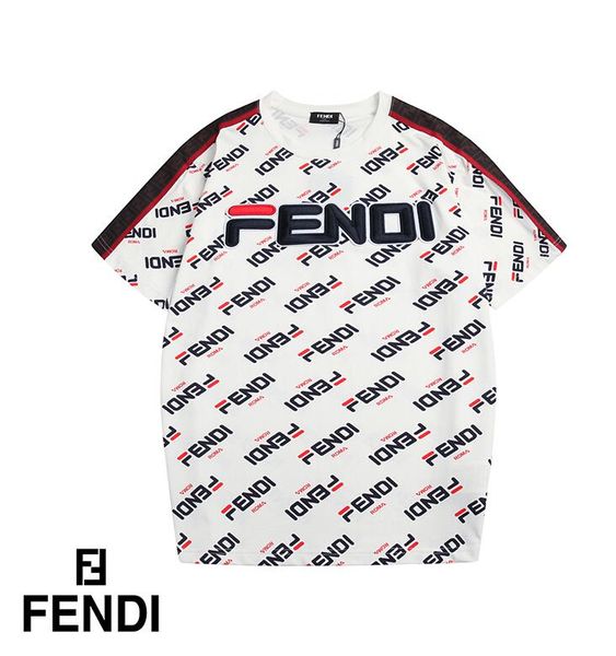 

wholesale men 2020 summer mens designers t-shirt european style velvet t-shirt round neck cotton short sleeves women male female t-shirts, White;black