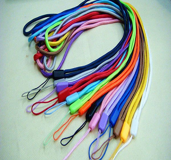 

43cm long thick wrist hand lanyard neck strap for keys id card mobile phone straps mp5 mp3 mp4 u flash disk strap