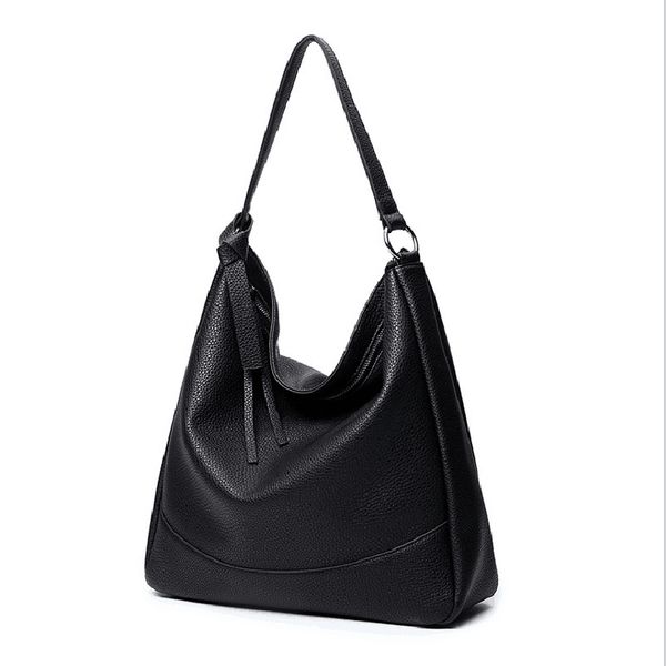 

women bags handbag casual tote shoulder bag solid pu leather women bag