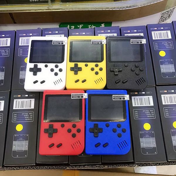 

400 in 1 8 bit mini handheld portable game players game console 3 lcd screen texture surface support tv-out gift