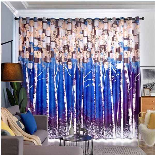 

customized new curtains simple modern style blackout curtains windshield thermal blackout