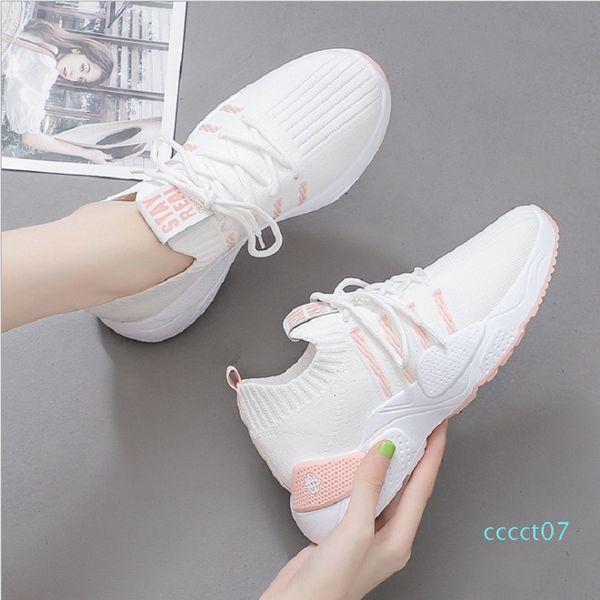 

women breathable running white black pink yellow womens trainer designer outdoor sports sneakers size 35-40 ct7