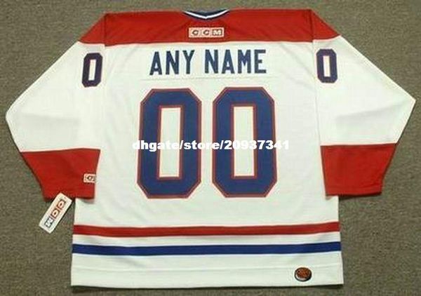 

wholesale mens montreal canadiens 1980's ccm home "wholesaleized" retro hockey jersey, Black;red