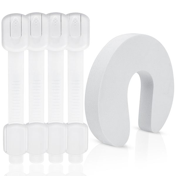 2019 Child Safety Cupboard Locks With Foam Door Stopper Suitable