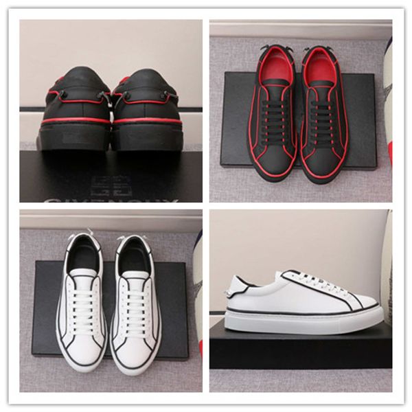 

2019 новая повседневная мужская обувь с низким верхом из мягкой кожи удобная версия простая, стильная и элегантная2, Black