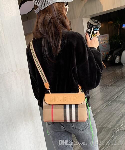 

2020 luxury desingers b01 bag new fashion recereational simple stripe lady burburry bag shoulder chain bag