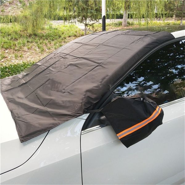 

car windshield sunshade cover universal car rain ice snow protector anti sun uv heat front window thick suv cover