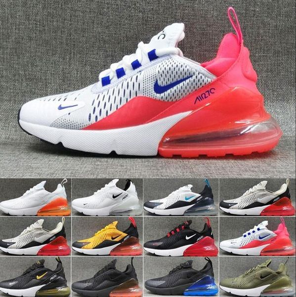 

air cushion 270 vapors running shoes regency purple cny triple white black be true 270s max men women trainers 27c sports sneakers