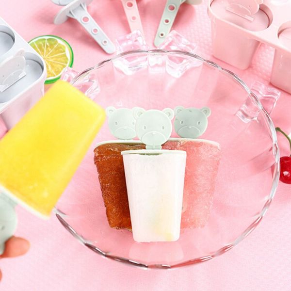 

6 cell frozen ice cream mold popsicle maker лоток пан кухня diy плесень
