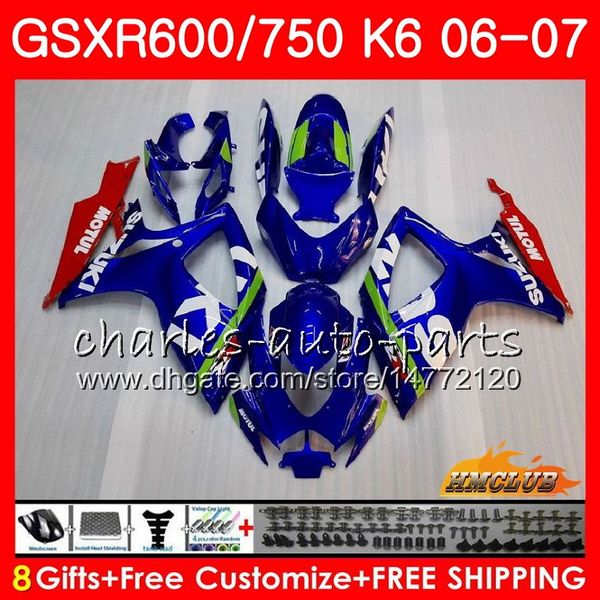 New Rear seat cover Cowl Injection Fairings For Suzuki 2006 2007 GSXR 600 750 K6
