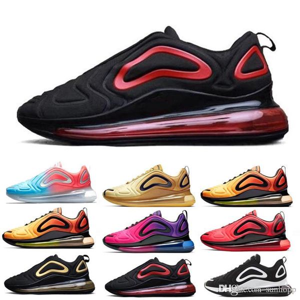 

new style casual shoes pink sea sunrise men and women neon three-layer black carbon gray sunset metal silver eur36-45 gh684f