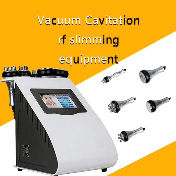 

seller 5in1 ultrasonic liposuction 40k cavitation radio frequency beauty equipment vacuum bipolor rf machine slimming