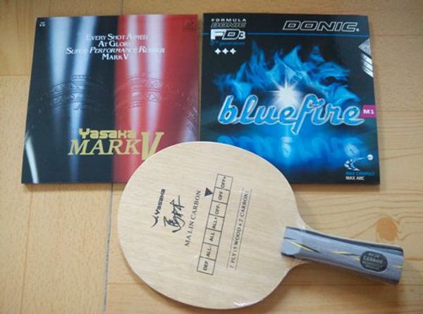 

yasaka carbon malin carbon table tennis blades table tennis racket ping pong bats s1, m1, mv, r7 table tennis rubber for racket