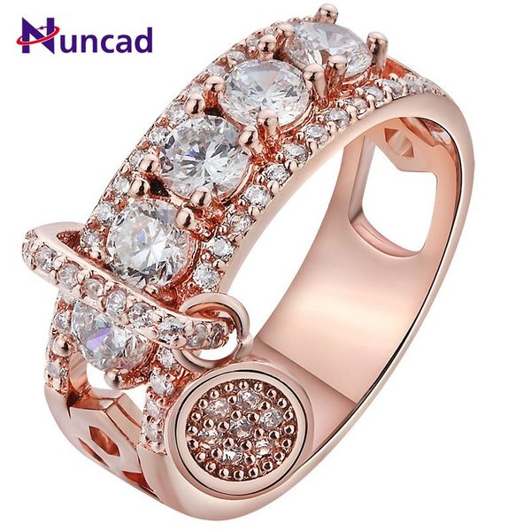 

vintage white zircon engagement ring vintage rose gold filled wedding rings for women fashion jewelry nillos mujer bague, Slivery;golden