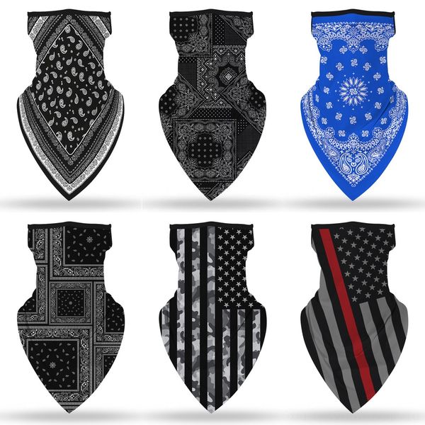 

fdjtb new cycling bicycle masks balaclava skull wicking headgear mask bike face hat riding head scarf cycling half face maskship, Black