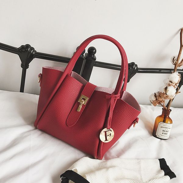 

women's bag new style embossed leather handbag pu women's shoulder bag sling crossbody different size bags