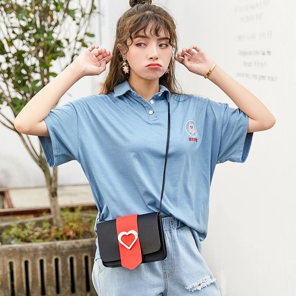 

контрастный цвет кожа crossbody сумки для женщин 2020 дорожная сумка мода простой плечо сумка дамы cross body сумка