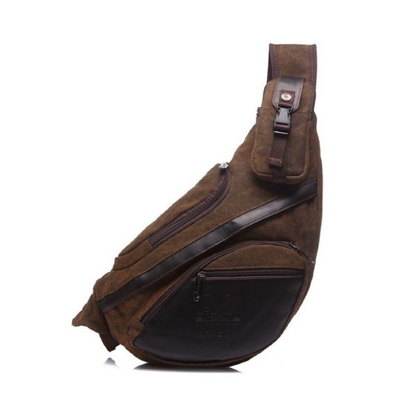 

brand new handbgas men vintage canvas male messenger shoulder bags casual travel motorcycle sling triangle chest bag all1022