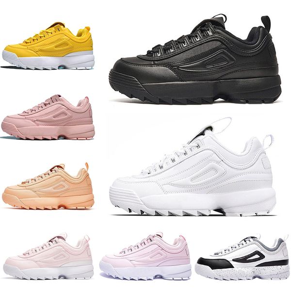 

lace-up fashion fila athletic outdoor triple white black casual shoes designer sneakers mens trainers