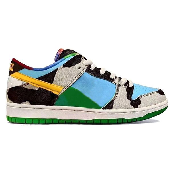 

new ben & jerrys x sb dunk low pro qs chunky dunky mens womens casual skateboard shoes sports sneakers running shoes chaussures