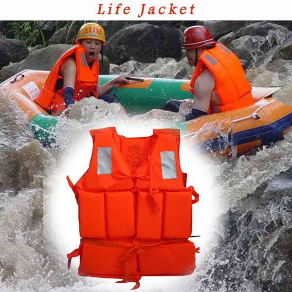 

life vest & buoy 1pcs professional jacket safety swimming foam colete salva-vidas suit for water sports drifting surfing rafting