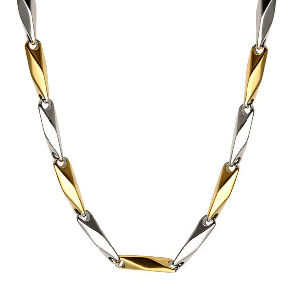 

golden stainless steel vacuum electroplated rod chain for 4mm sale, Silver
