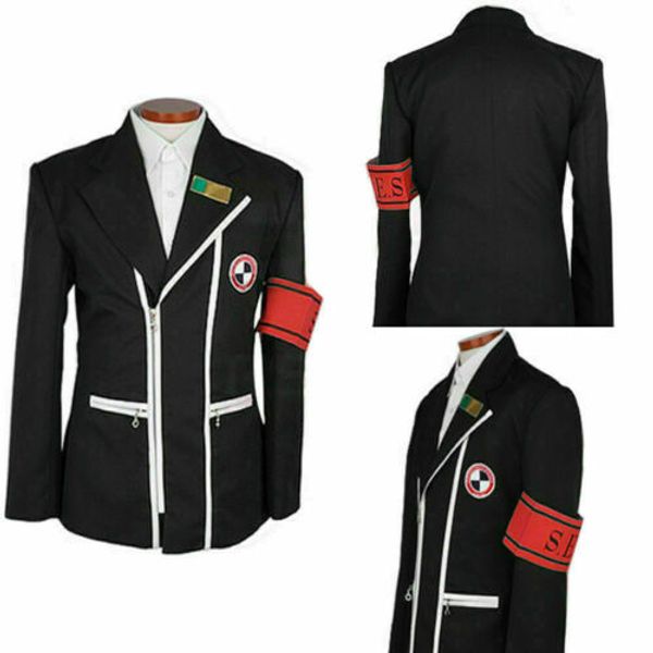 

p3 shin megami tensei: persona 3 cosplay costume gekkoukan school, Black;red