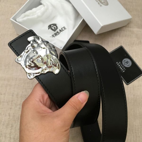 

the brand designer is the male and female leather belt cowhide joker belt jeans wholesale transportation, Blue;gray