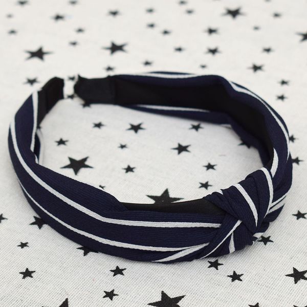 

lady wide knotted headband flower hairband for women fashion headwear patchwork hair knotted hair band for women headbands