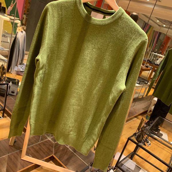 

dropship avocado green long sleeve knit sweater for men and women 31345, White;black