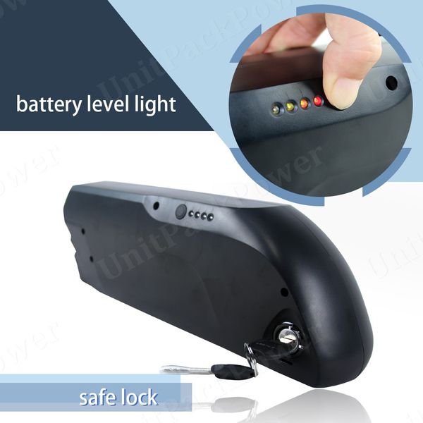 

down tube e-bike battery 36v 15.6ah lithium ion battery for electric bike bafang bbs01 motor kit with charger