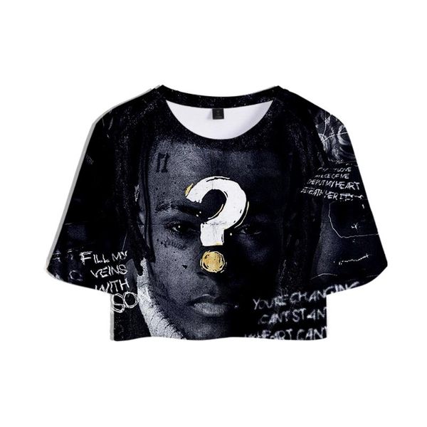 

xxxtentacion 3d t-shirt women men summer short t shirt kawaii tshirt women casual harajuku 2020 plus size clothes, White
