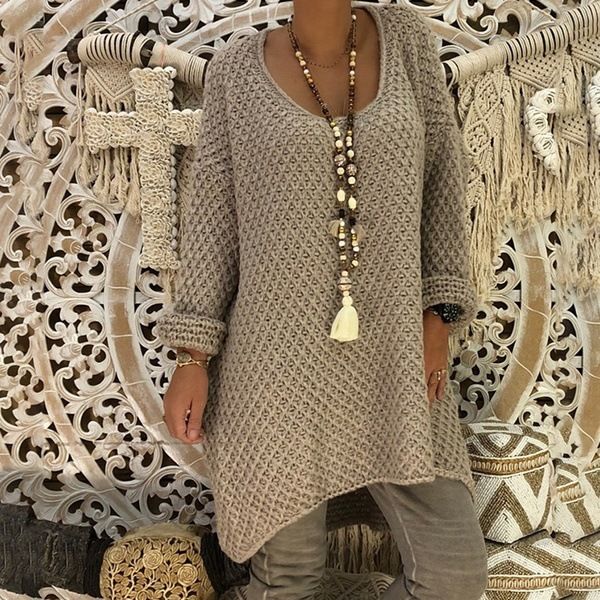 

sweaters women autumn winter fashion pullover female jumpers sweater irregular long edition sweater dress femme casual knitted, White;black