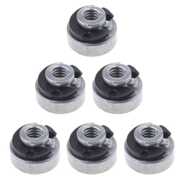 

6pcs motorcycle nut seats wide sliding automobile design