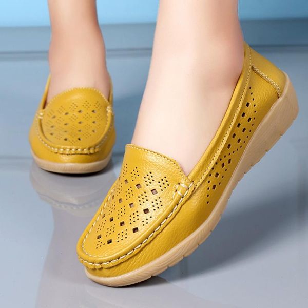 

women loafers casual shoes female soft bottom outdoor flat shoes comfortable slip on peas boat women pu leather flats, Black