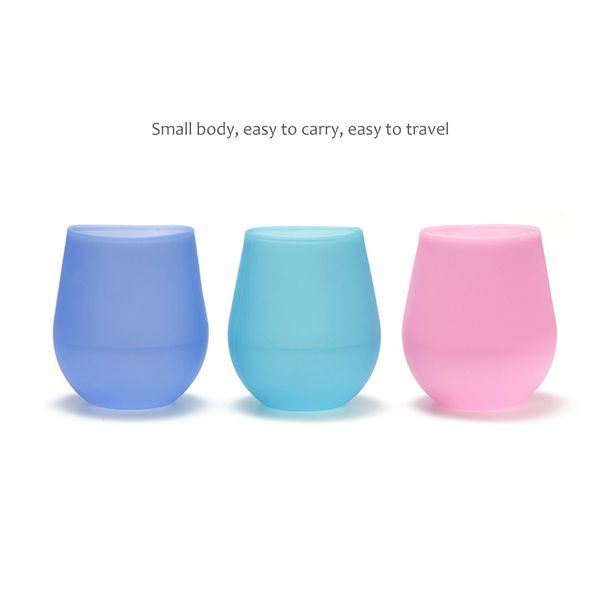 

silicone red wine glass non-slip drop portable beer drinking cup for travel picnic camping water beer tee drinkware supplies