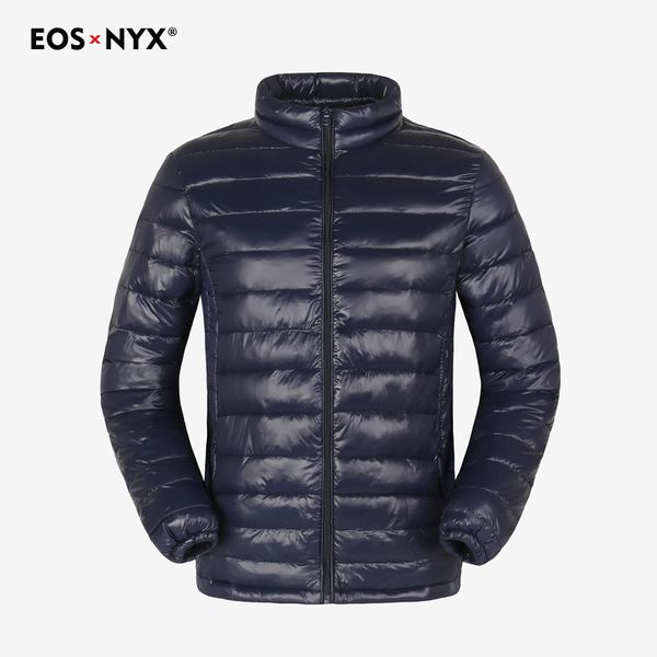 

eosnyx зимы способа вскользь пальто теплые тонкие ветровки теплый slim fit марка одежды лоскутная хлопка телогрейки +2018, Black