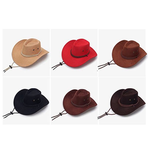 

cotton cowboy hat travel performance caps cowgirl hats solid casual sun visor cap women man hat cool western cowboy hats